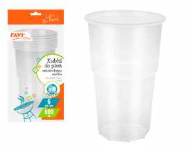 Kubki do piwa wielokrotnego użytku 500 ml, 6 sztuk 70263 RAVI