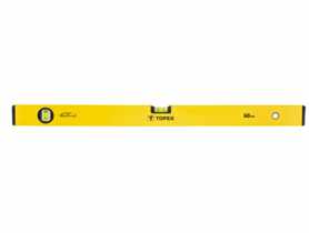 Poziomnica aluminiowa typ 500, 60 cm, 2 libelle TOPEX