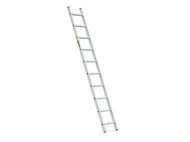 Zdjęcie: Drabina aluminiowa przemysłowa przystawna 10 stopni 150 kg DRABEST