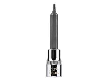 Zdjęcie: Końcówka Torx na nasadce 1/2", T20 x 100 mm Neo