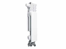 Element grzejnika G500F D/1 lewy z zespołem przyłączeniowym kątowym KFA