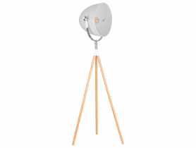 Lampa podłogowa Cosmik 70x60x170cm klosz biały stalowy VOLTENO