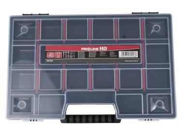 Zdjęcie: Organizer 29 z rączką - 23 przegrody 35x195x290 mm PROLINE