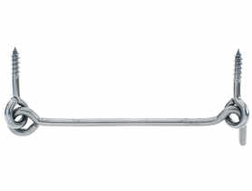 Hak okienny wkręcany stal nierdzewna 120x4,2 mm ALBERTS