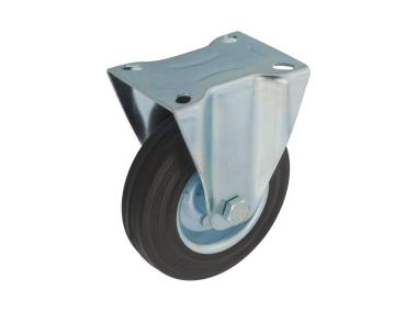 Zdjęcie: Zestaw jezdny stały 125 mm, 100 kg koło czarne METRO