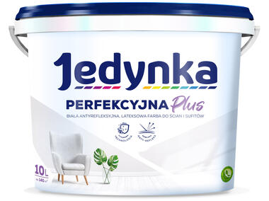Zdjęcie: Farba lateksowa antyrefleksyjna Perfekcyjna Plus 10 L JEDYNKA