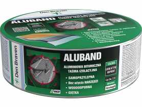 Bitumiczna taśma izolacyjna aluminiowa 20 cm/10 m Aluband DEN BRAVEN