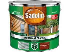 Impregnat ochronno-dekoracyjny hybrydowy Classic 9 L szwedzka czerwień SADOLIN