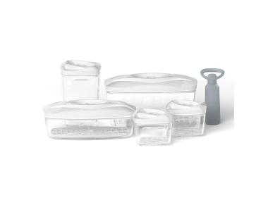 Zdjęcie: Zestaw 5 sztuk pojemników próżniowych multikolor SEEYOO