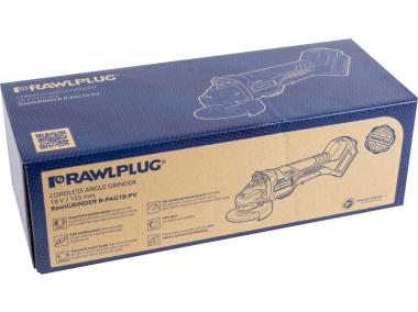 Zdjęcie: Szlifierka kątowa 125 mm 18 V RawlGRINDER RAWLPLUG