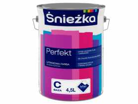 Emulsja lateksowa Perfekt BazaC 4,5L ŚNIEŻKA