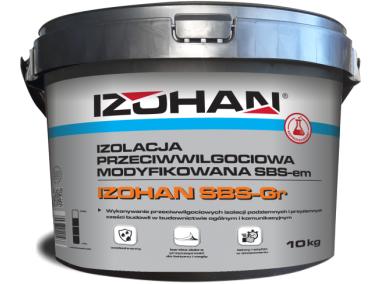 Zdjęcie: Izolacja przeciwwilgociowa modyfikowana SBS-em 10 kg IZOHAN