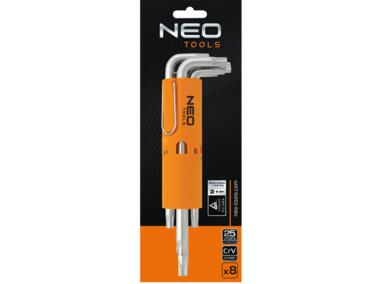Zdjęcie: Klucze Torx długie T10-T50 zestaw 8 sztuk NEO