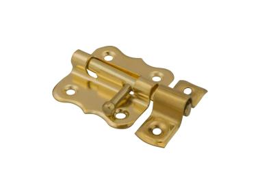 Zdjęcie: Zasuwka stalowa ZM 40 mm mosiężna METRO