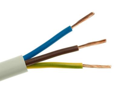 Zdjęcie: Przewód warsztatowy H05VV-F (OWY) 3x2,5 biały (krążek 100 m) ELEKTROKABEL