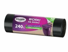 Worki na śmieci 240 L - 10 szt. GROSIK