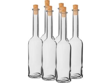 Zdjęcie: Butelka na nalewkę 100 ml 6 szt.+ 6 korków KK1410 BROWIN