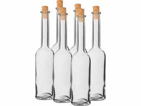 Butelka na nalewkę 100 ml 6 szt.+ 6 korków KK1410 BROWIN