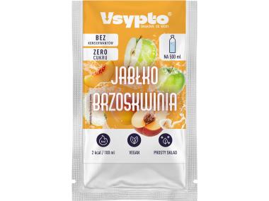 Zdjęcie: Napój w proszku do wody o smaku jabłkowo - brzoskwiniowym 9 g VSYPTO