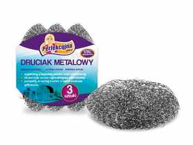 Druciak metalowy 3 szt. PRAKTYCZNA