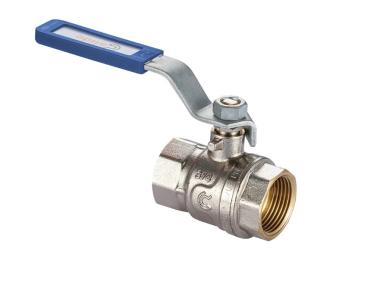 Zdjęcie: Zawór kulowy S30 z niebieską rączką, z okienkiem W/W 3/4", PN30 CALIDO