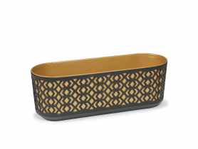 Skrzynka Aztek 600 czarny, złoty jasny LAMELA