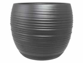 Osłonka doniczkowa 15 cm antracyt mat CERMAX