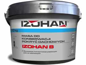 Masa do konserwacji pokryć dachowych B, 20 kg IZOHAN