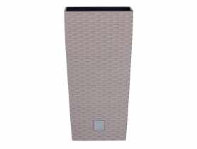 Doniczka Rato square mocca 325x325x610 mm PROSPERPLAST