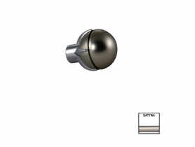 Końcówka karnisza Valentina fi 19 mm 2 szt stella satyna KARWEL