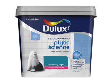 Zdjęcie: Farba Szybka Odnowa Płytki ścienne 0,75 L grafit DULUX
