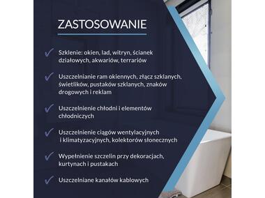 Zdjęcie: Silikon szklarski i do akwarium brąz 280 ml TYTAN PROFESSIONAL