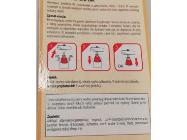 Zdjęcie: Odświeżacz samochodowy w woreczku Strawberry Insenti MOJE AUTO