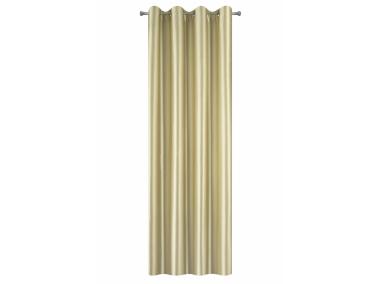 Zdjęcie: Firana Special jasnozłota 140x250 cm na przlotkach EUROFIRANY