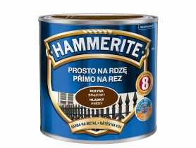 Farba do metalu 0,25 L brązowy połysk HAMMERITE