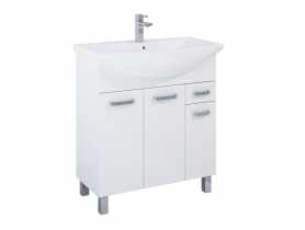 Komplet mebli łazienkowych Sunn 75 cm biały ELITA