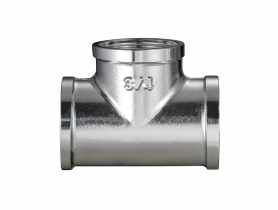 Trójnik 3/8" chrom  CALIDO