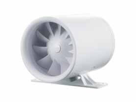 Wentylator kanałowy z podstawą montażową 150 mm standard cichy VENTIKA