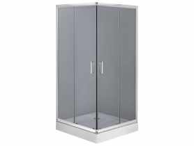 Kabina prysznicowa kwadratowa 90 cm Funkia chrom DEANTE