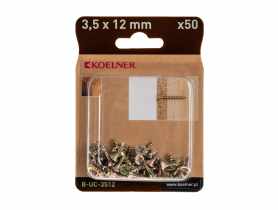 Wkręt utwardzany do drewna 3,5x12 mm blister 50 szt. KOELNER