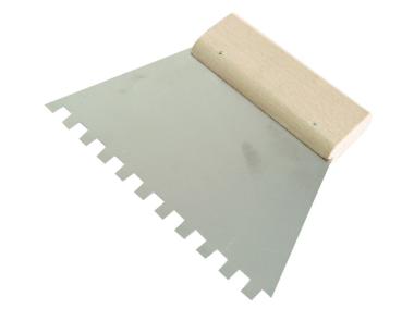 Zdjęcie: Szpachla stalowa 250 mm, ząb 8x8 mm PROFIX
