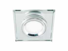 Sufitowa oprawa punktowa Stan D kolor przezroczysty/chrom 50 W GU10 STRUHM
