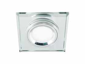 Sufitowa oprawa punktowa Stan D kolor przezroczysty/chrom 50 W GU10 STRUHM