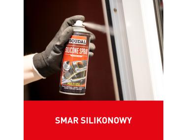 Zdjęcie: Smar silikonowy w sprayu Silicone Spray 400 ml SOUDAL