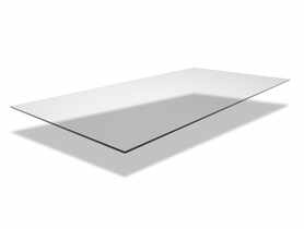 Szkło polistyren grubość 4,75 mm 100x100 cm przezroczyste SCALA