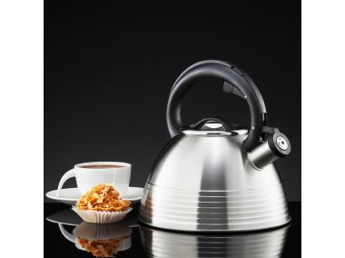 Zdjęcie: Czajnik z gwizdkiem Linea 2,5 L stalowy AMBITION