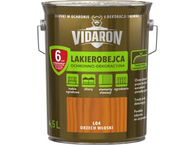 Zdjęcie: Lakierobejca orzech włoski L04 4,5L N VIDARON