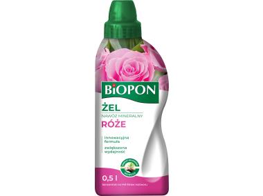 Zdjęcie: Żel nawóz mineralny do róż 0,5 L BIOPON