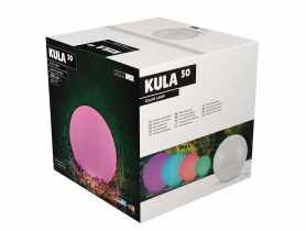 Lampa solarna LED kula RBBW 50 cm z pilotem SANICO