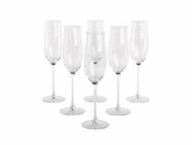 Komplet 6 kieliszków na szampan Brylant Lux 210 ml ROYAL LEERDAM